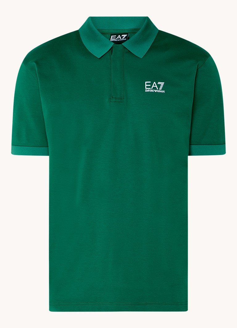 Polokošile Emporio Armani Regular Fit s polovičními zipem a logem
