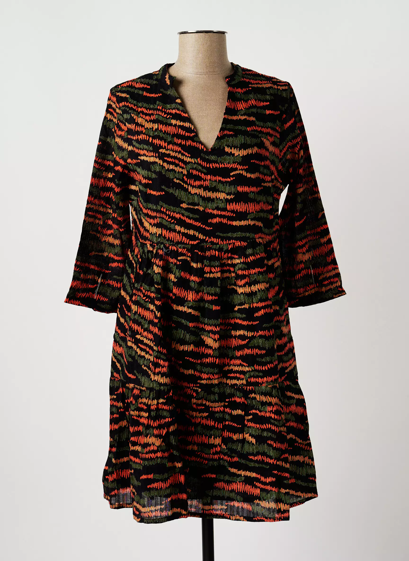La Fiancee Du Mekong Robes Mi Longues Femme couleur noir