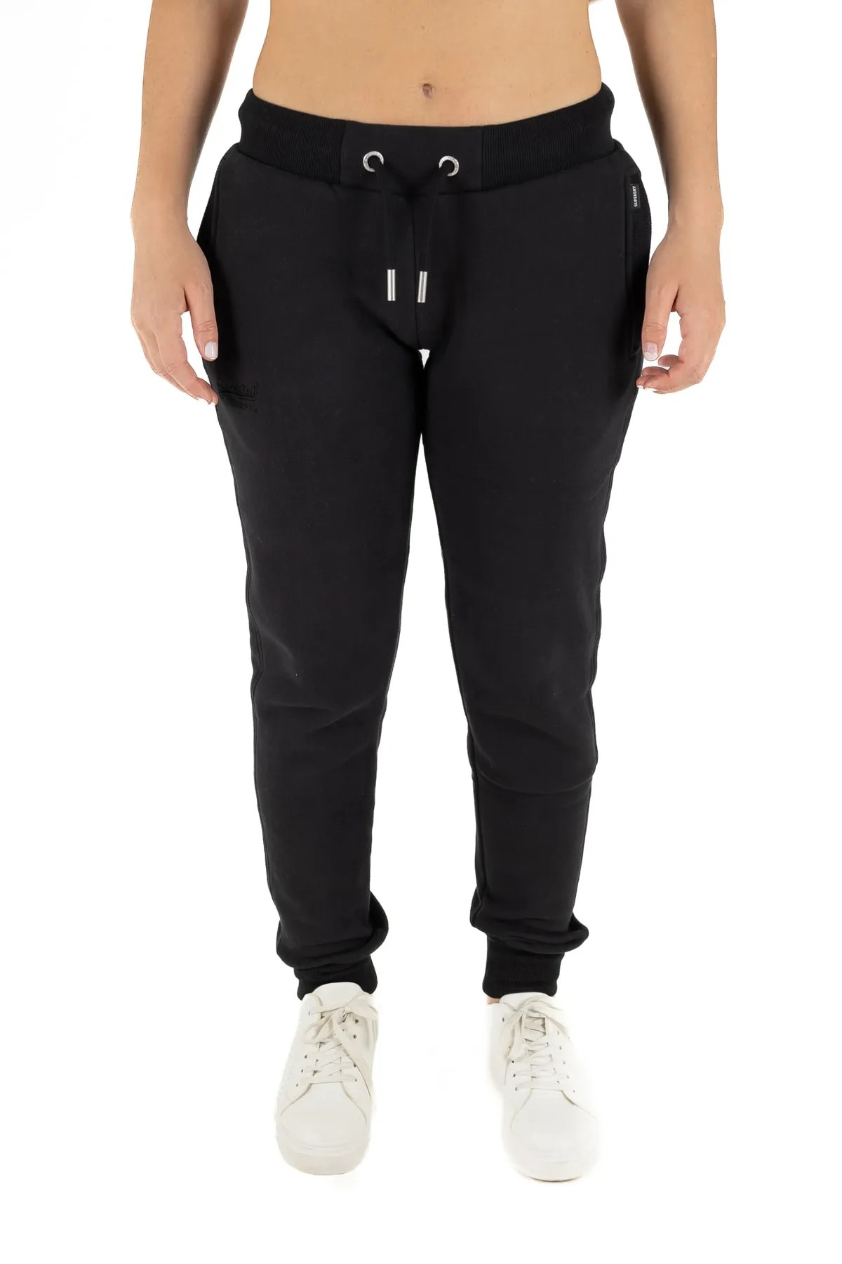 SUPERDRY  Hose Damen/Mädchen SCHWARZ