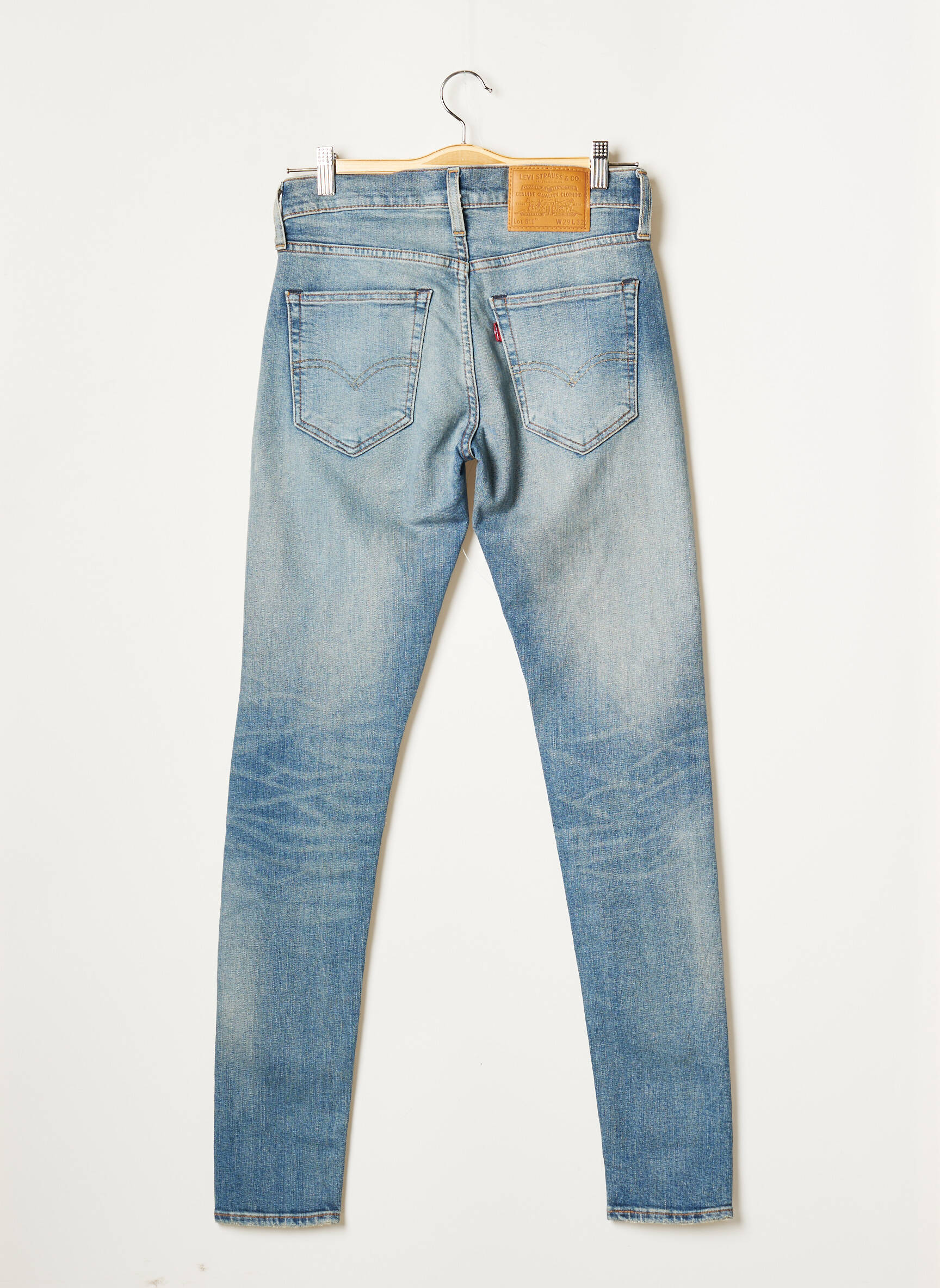 Levis Jeans Skinny Femme couleur bleu