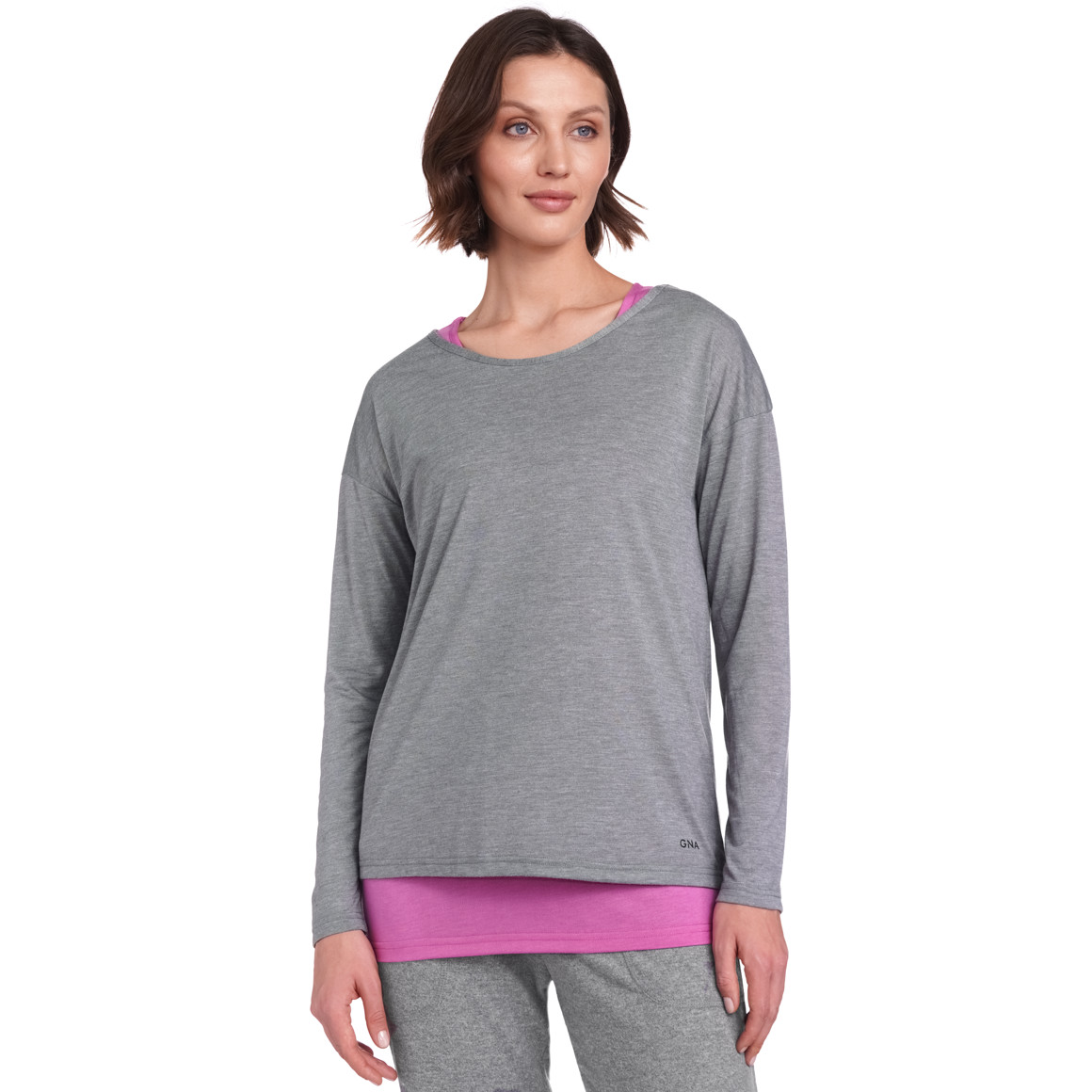 Damen Yoga-Langarmshirt und Top im Set