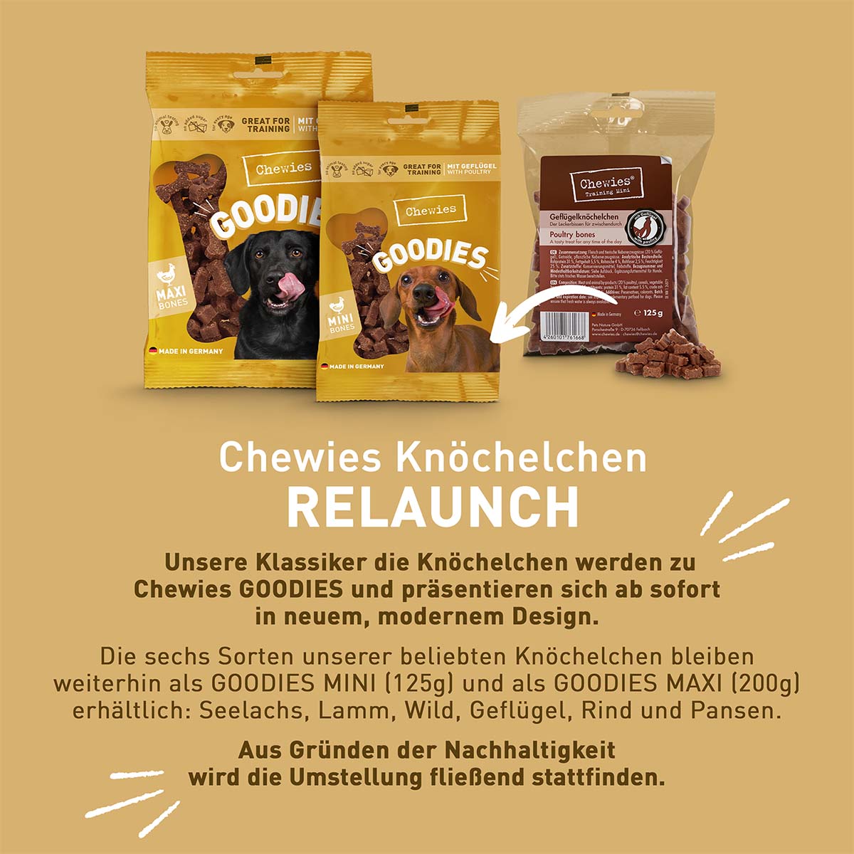 Chewies Goodies Maxi Geflügel günstig kaufen bei ZooRoyal