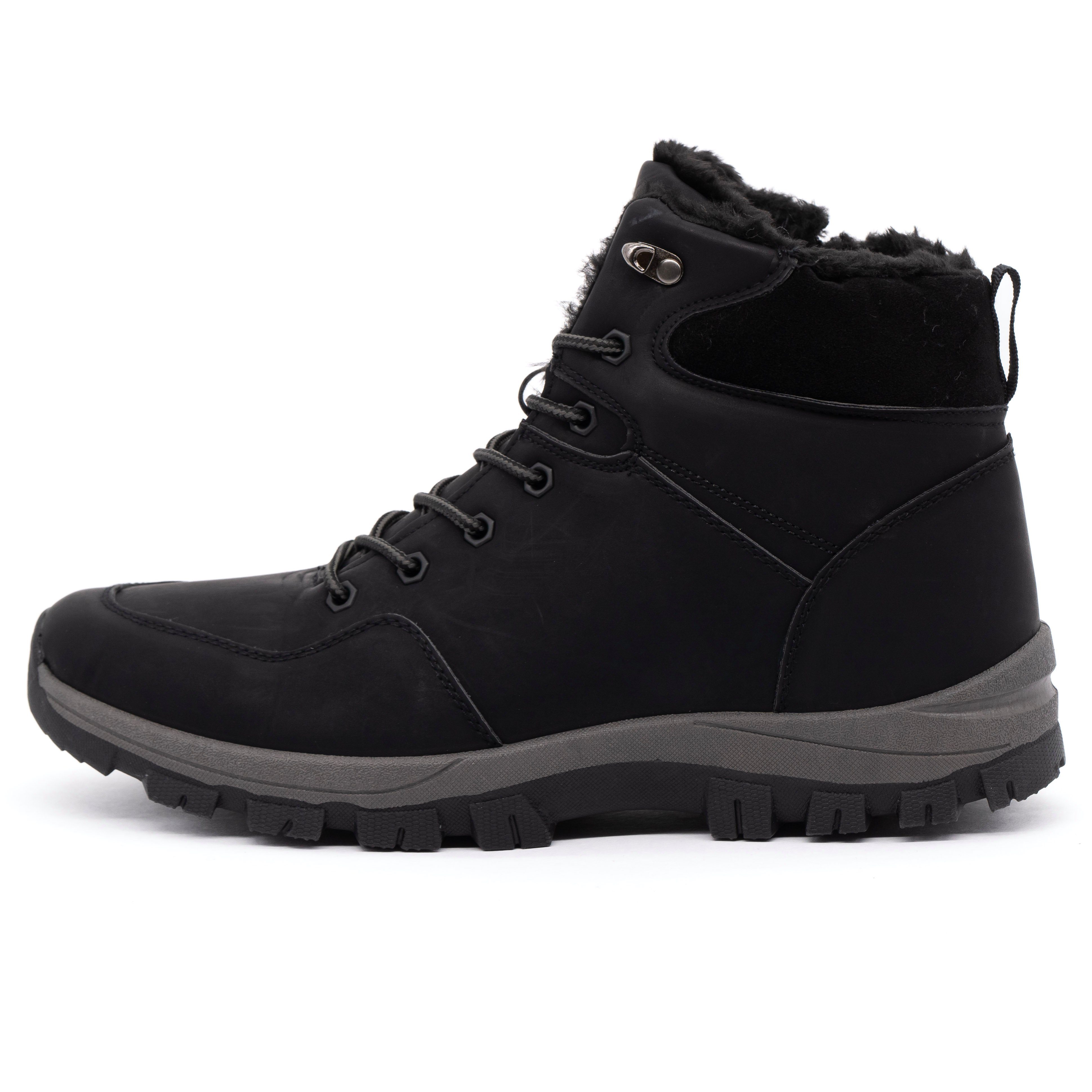 LEKANN 780 Winterschuhe Herren Warm Gefüttert Wanderschuhe Boots Winterstiefel