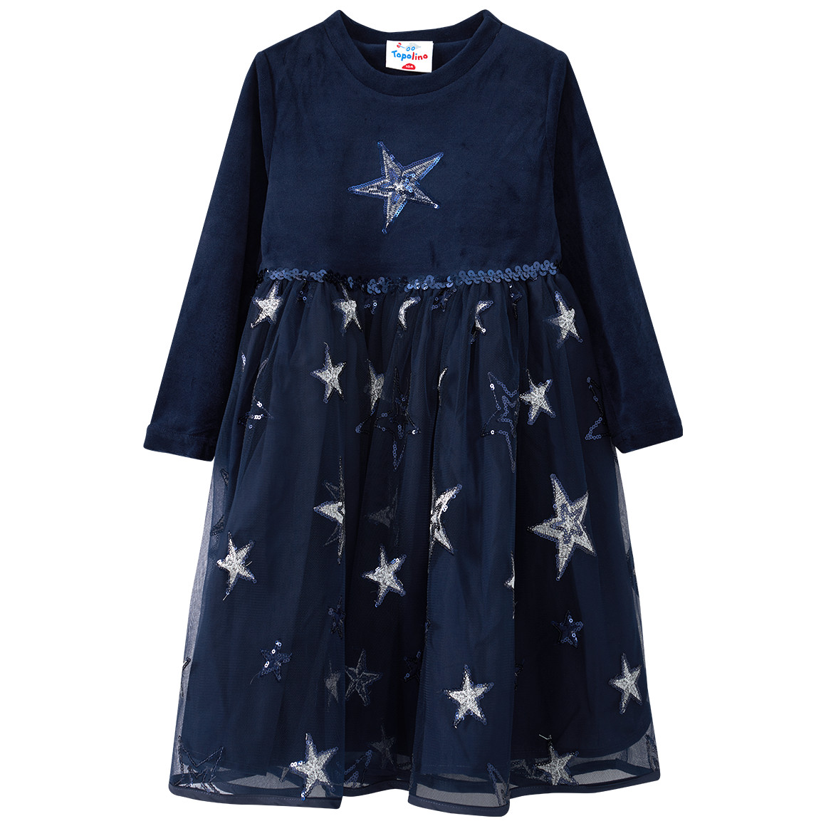 Festliches Mädchen Kleid mit Sternen