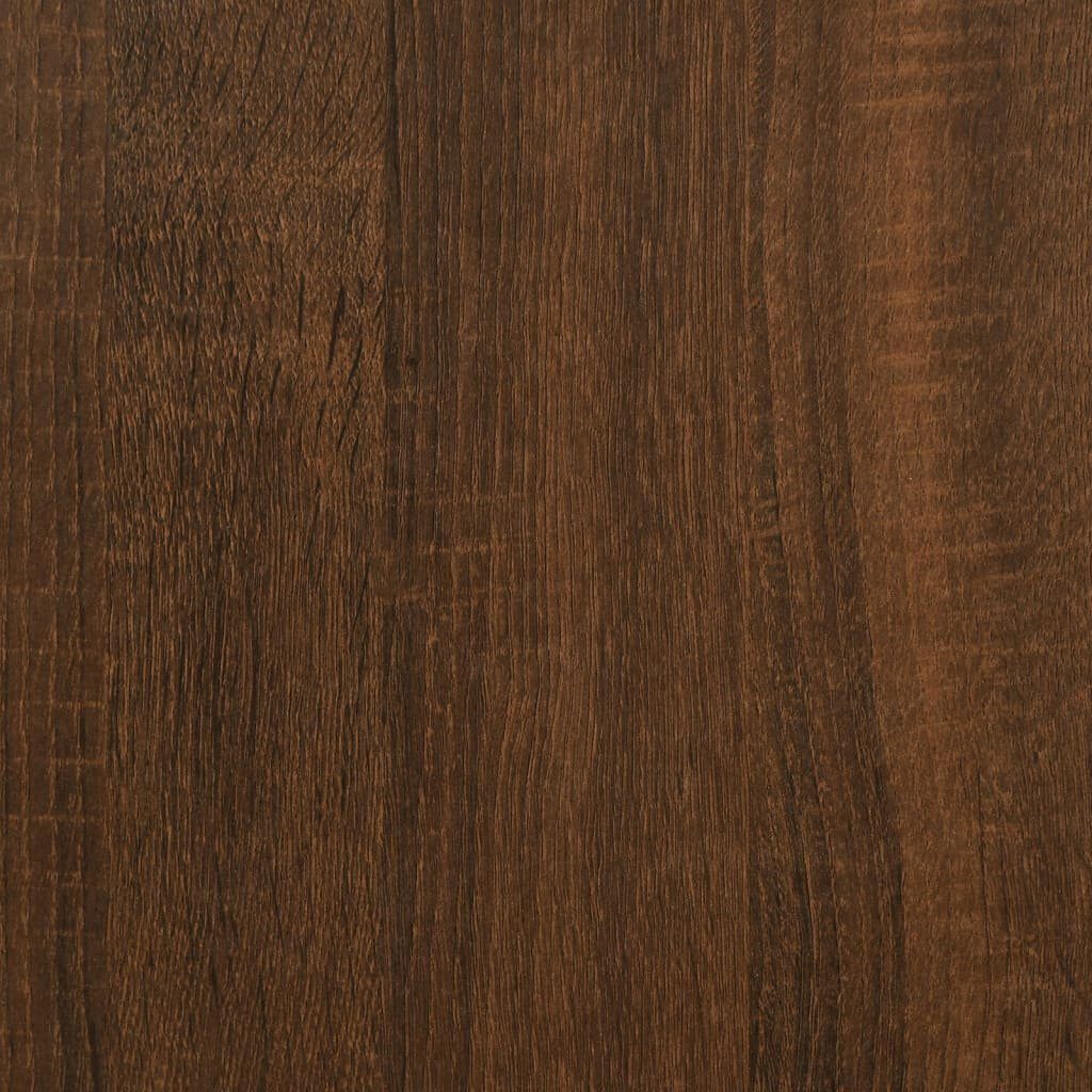 vidaXL Sideboard Sideboard Braun Eichen-Optik 102x35x60 cm Holzwerkstoff (1 St)