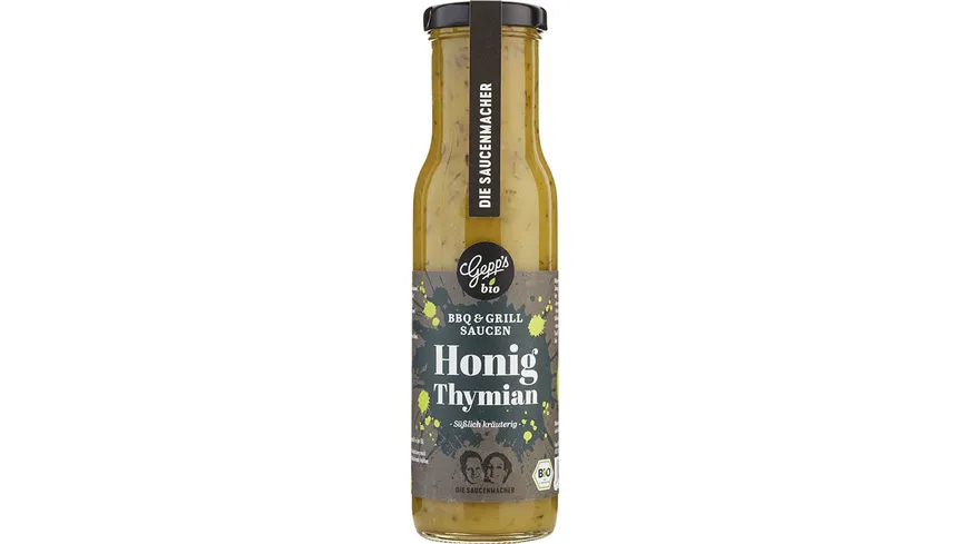 Gepp's Sauce Bio Honig Thymian 250 ml