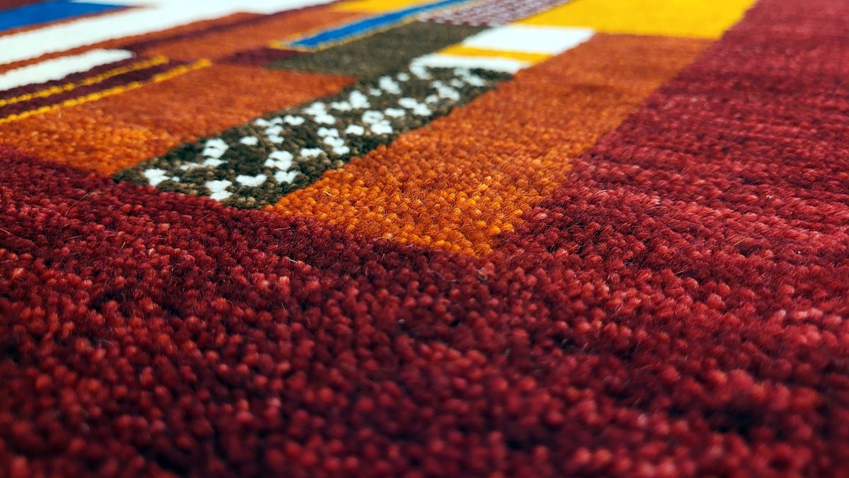 Teppich aus Indien Trivo Rot 170 x 240 cm