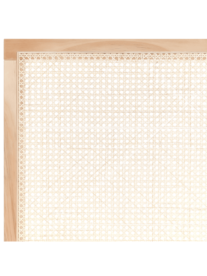 Beliani Doppelbett SALERNAS in Braun - (W) 186 x (H) 100 x (L) 206 cm günstig kaufen onesize