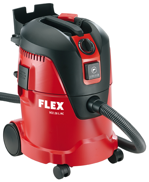Flex-tools 405426 VCE 26 L MC Sikkerhetsstøvsuger med manuell filterrengjøring, 25 l, klasse L