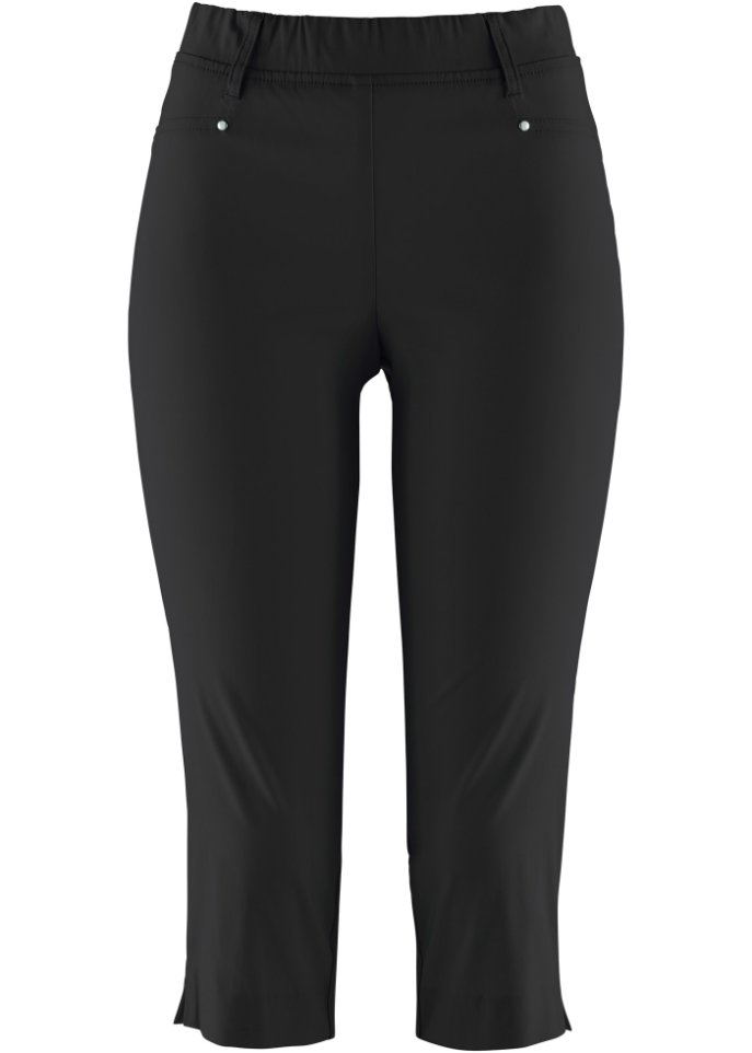 Stretchcapri mit Schlupfbund