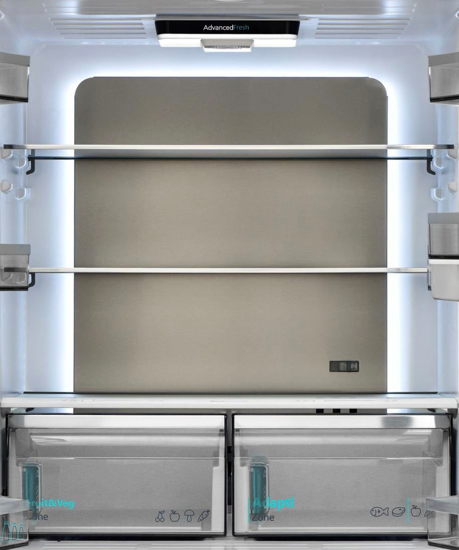 Sharp Multi Door SJ-NFA35IHDBD-EU, 179 cm hoch, 84 cm breit