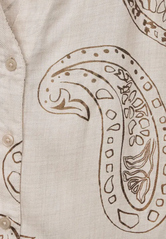 CECIL Bluse mit Paisley Print