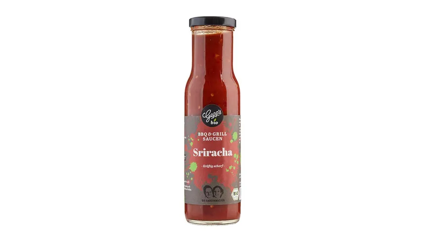 Gepp's Bio BBQ & Grillsauce Sriracha 250 ml