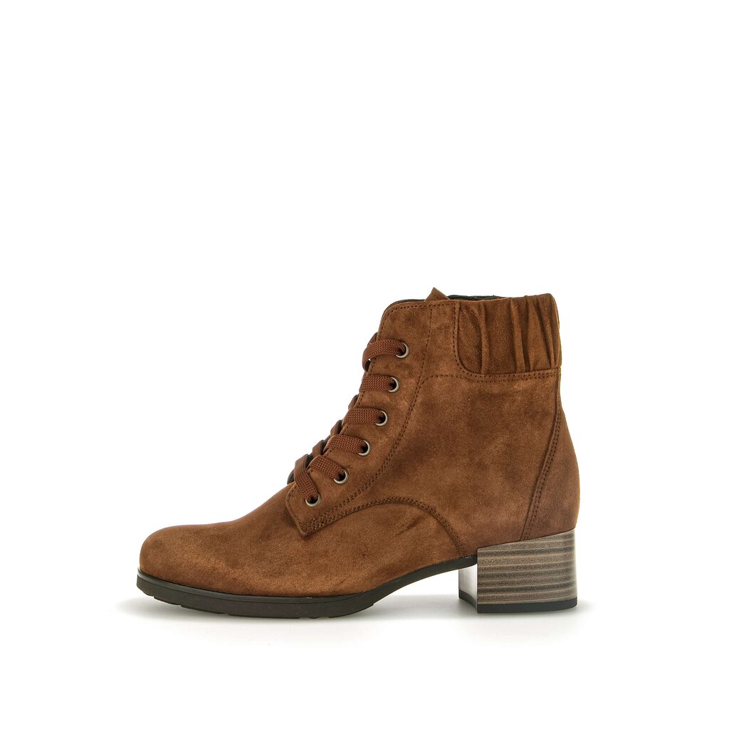 Gabor fashion Schnürstiefelette braun