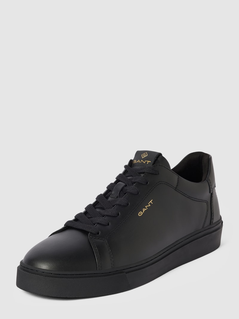 Sneaker mit Label-Details Modell 'Mc Julien' in schwarz