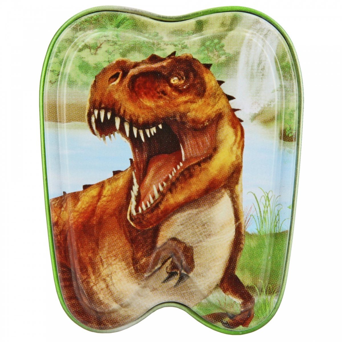 Depesche Zahndose Dino World Blechdöschen