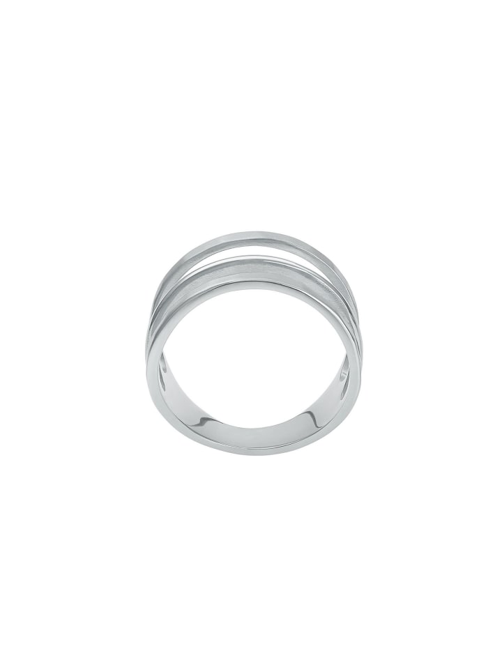 Steel_Art Fingerring Maddox silberfarben in silberfarben matt günstig kaufen