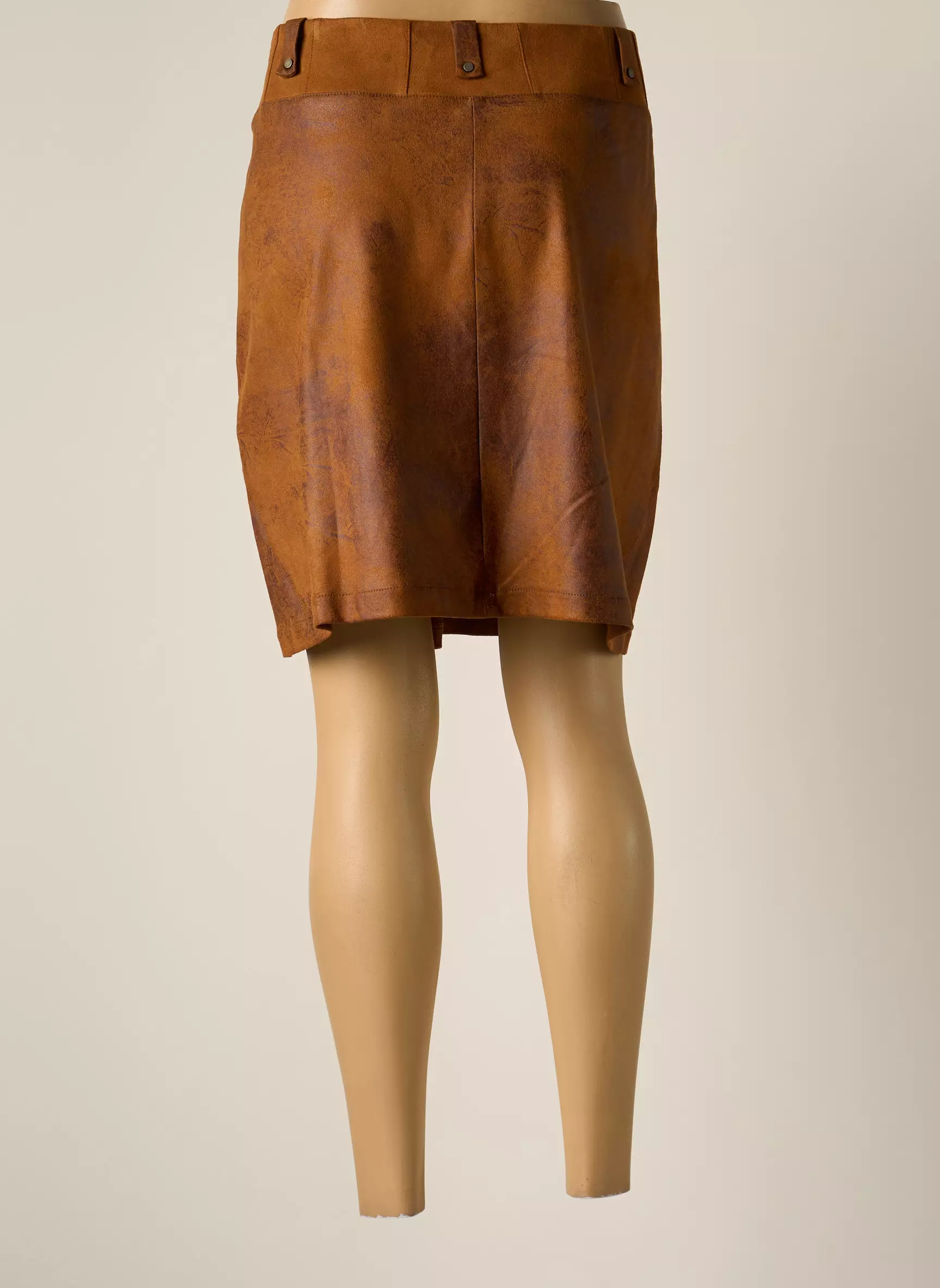 Fuego Woman Jupes Mi Longues Femme couleur marron