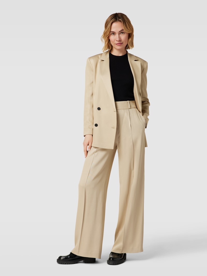 Blazer mit Reverskragen Modell 'Aboma' in beige