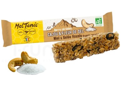 MelTonic Barre céréales Bio - Cajou et fleur de sel de Guérande