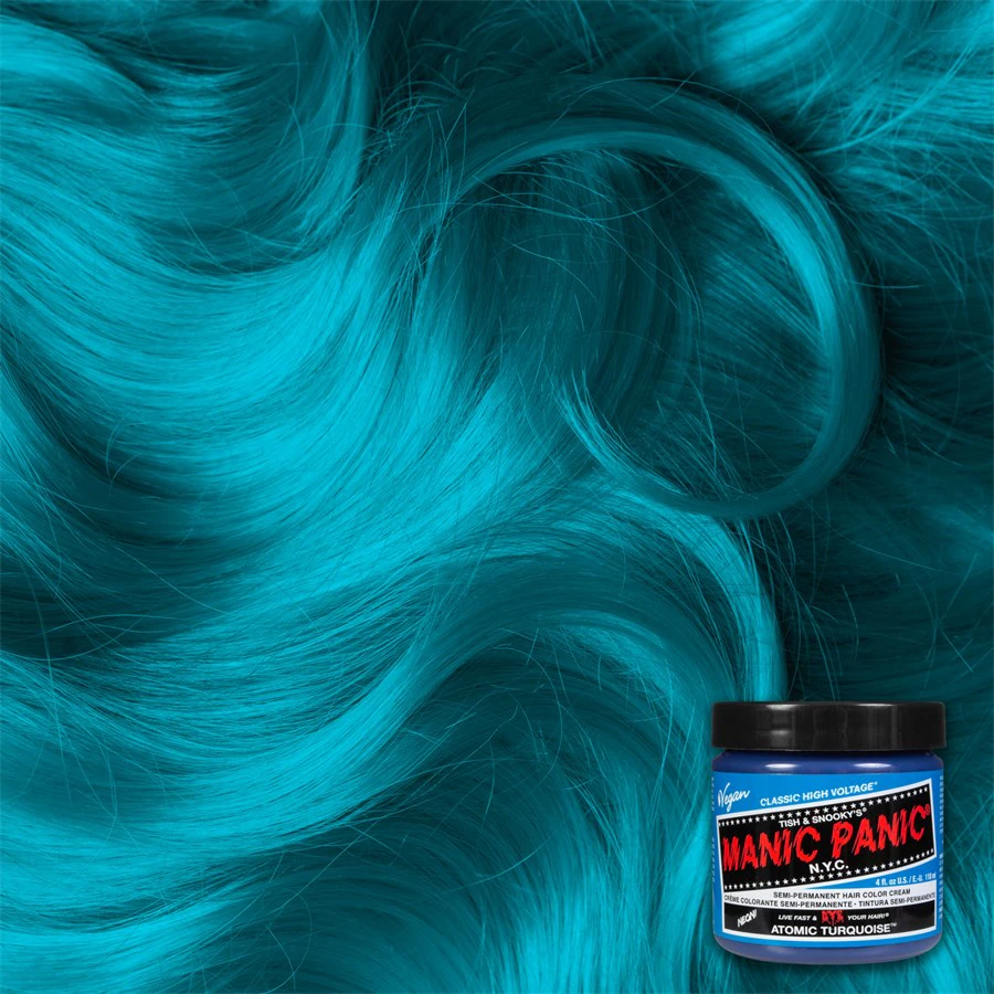 Manic Panic Turquoise atomowy