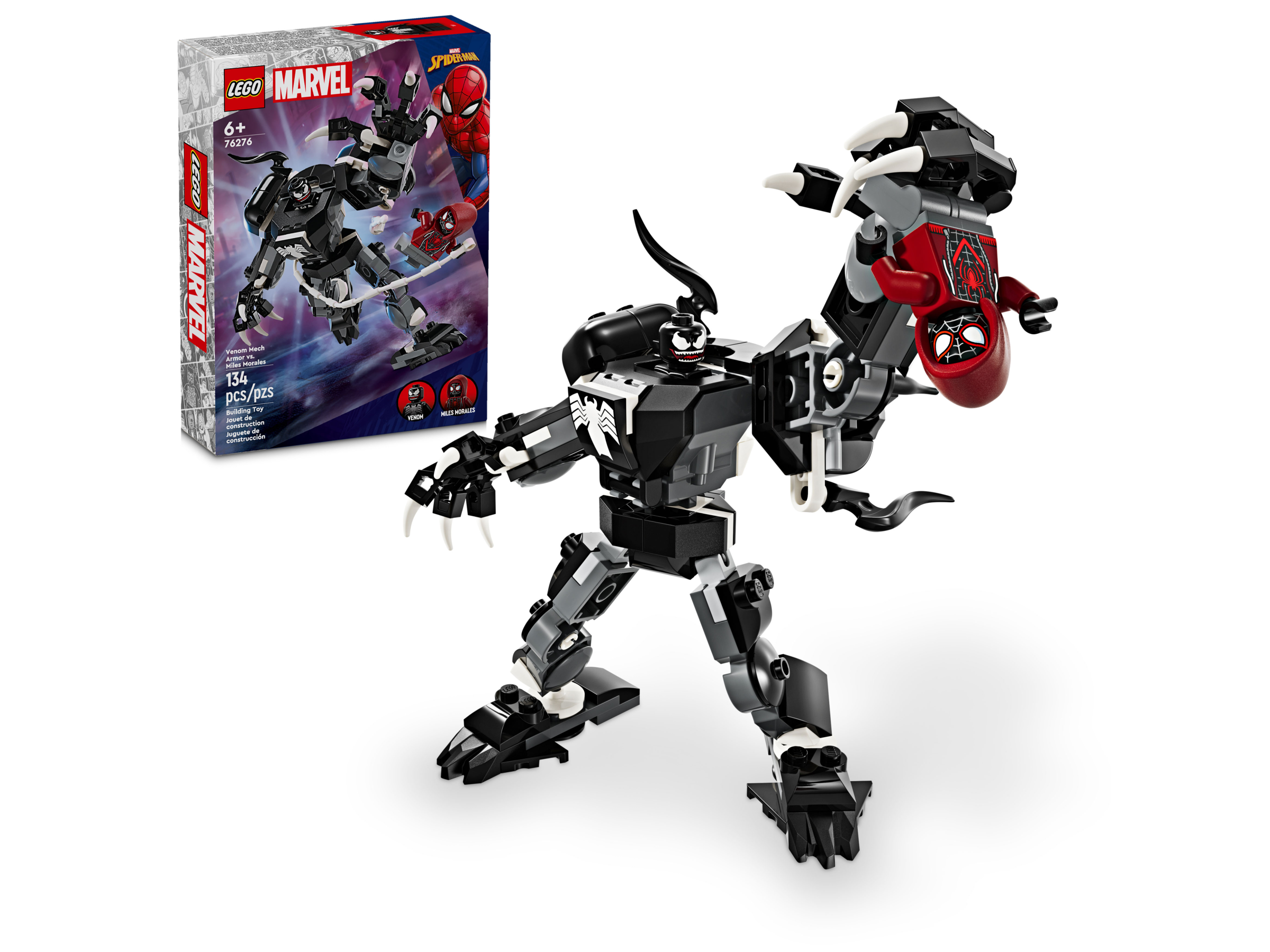 Venom Mech vs. Miles Morales 76276