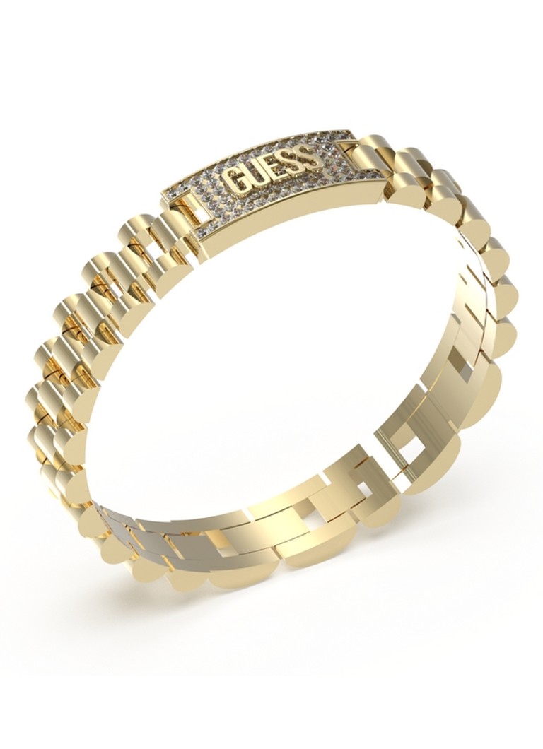 GUESS kapcsolókarkötő kristállyal JUMB03200JWYGT-U