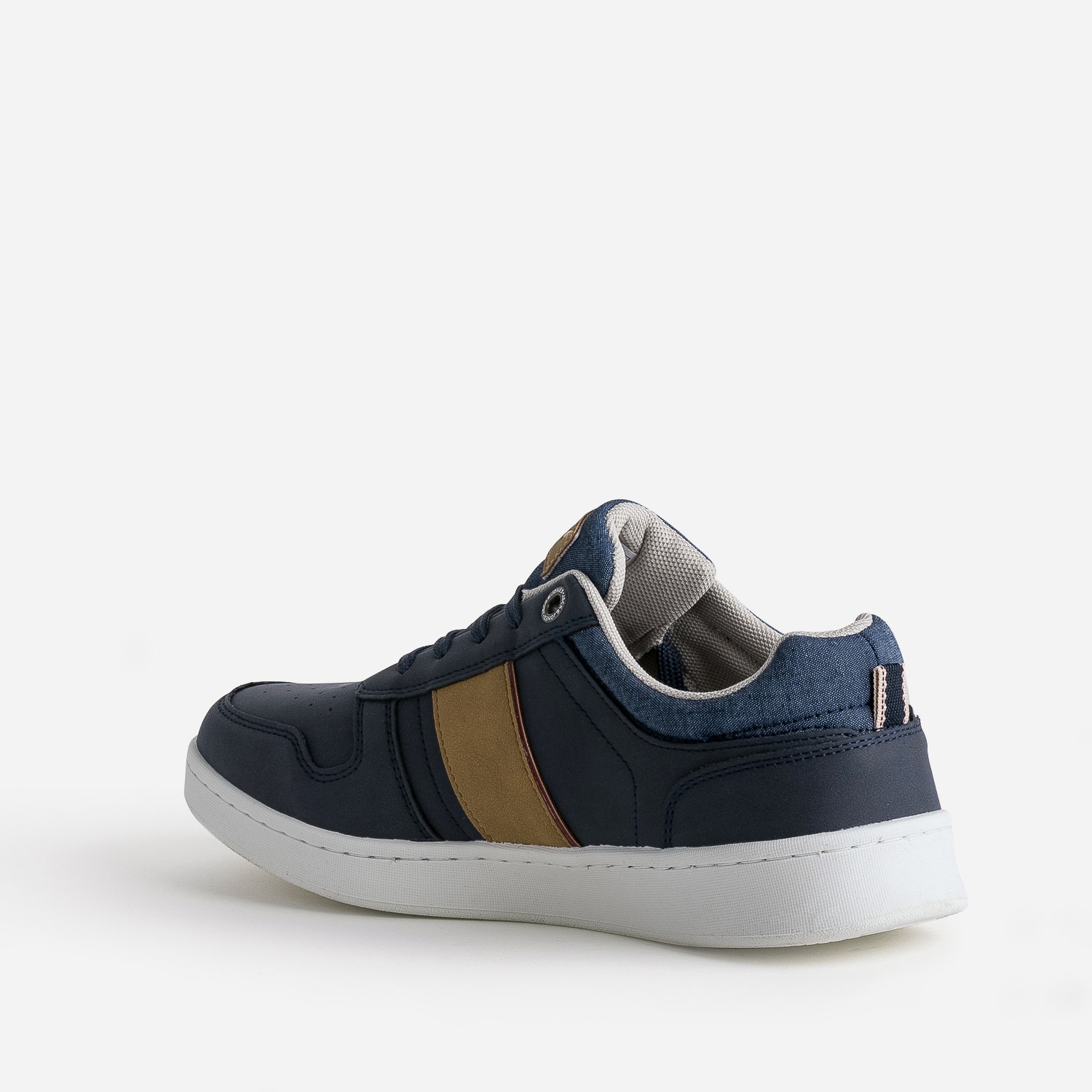 Tennis JACK & JONES marine et camel