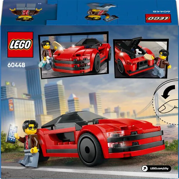 LEGO City 60448 Crveni sportski automobil