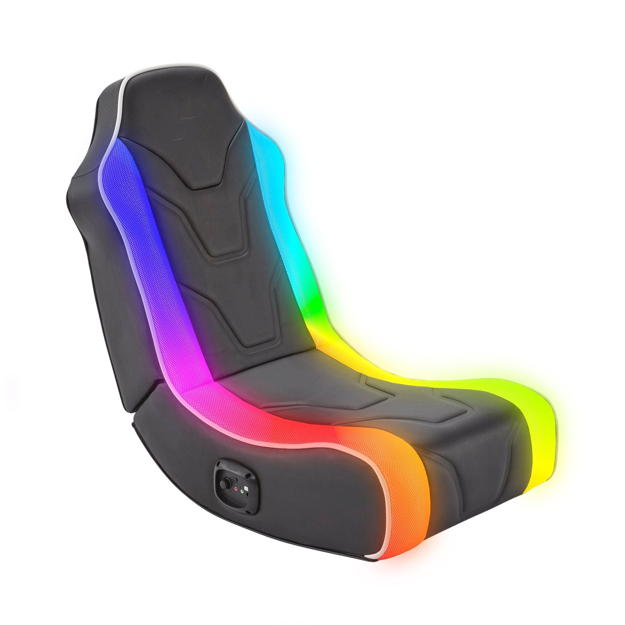 X Rocker Kindersessel Chimera RGB 2.0 Gaming Sessel mit 2.0 Audiosystem & Beleuchtung, für Kinder, für Jugendliche, für Teenager