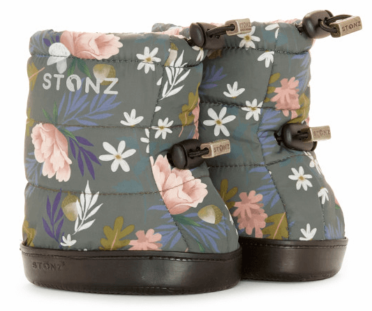 Stonz ~ Toddler Puffer Booties ~ Woodland