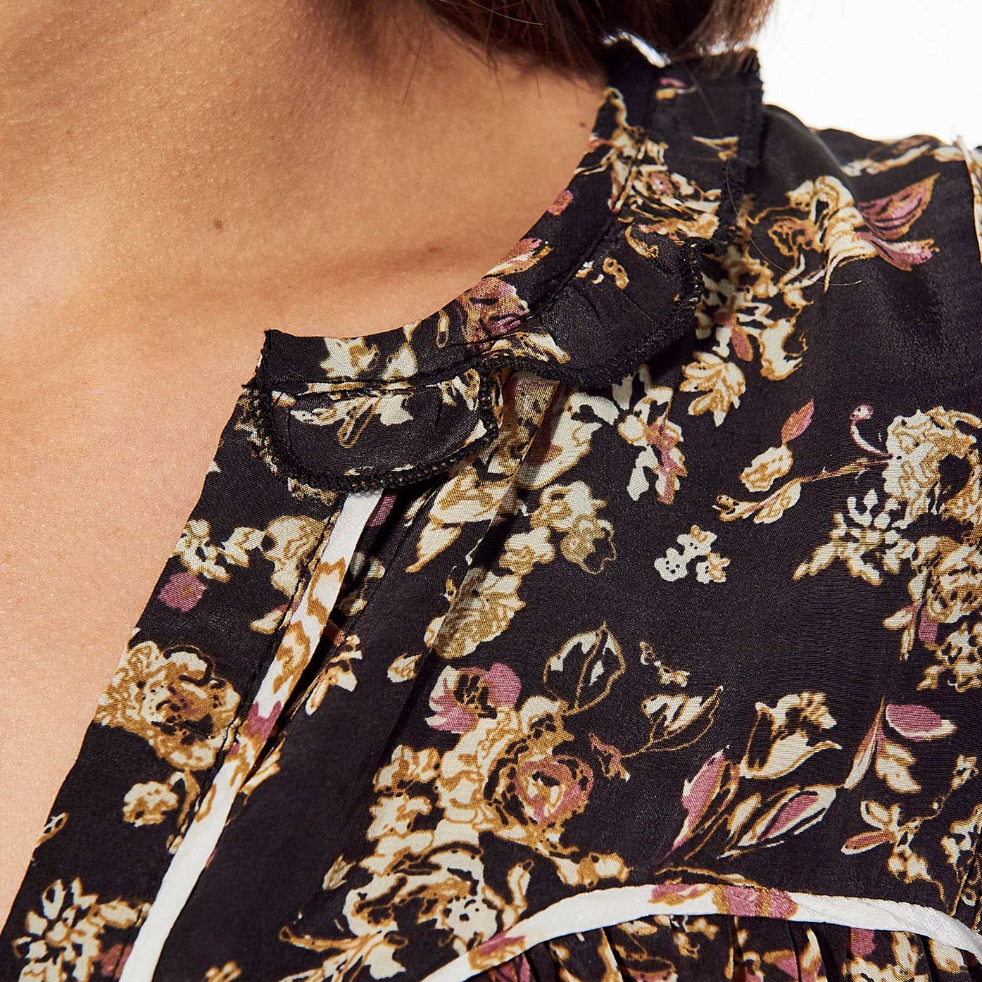 NUDIE  Blouse fleurie Femme