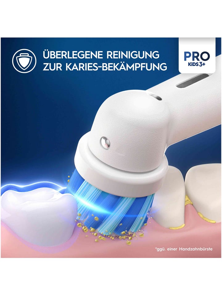 Oral-B 4er-Set: Ersatz-Bürstenköpfe 