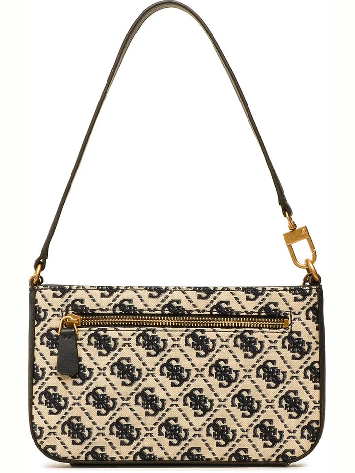 Guess Schultertasche in Beige/ Schwarz - (B)22 x (H)13 x (T)4 cm günstig kaufen onesize