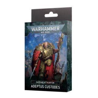 Datenblattkarten: Adeptus Custodes (DE) (01-15)