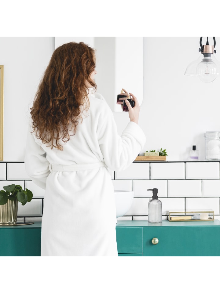 relaxdays 3 x Glas Seifenspender in Schwarz - 400 ml günstig kaufen onesize