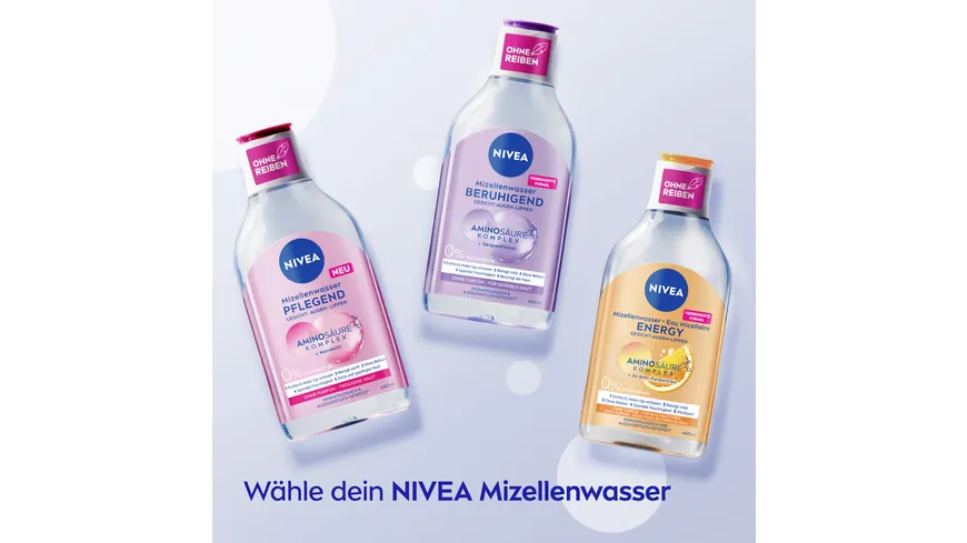 NIVEA Mizellenwasser Beruhigend 400 ml