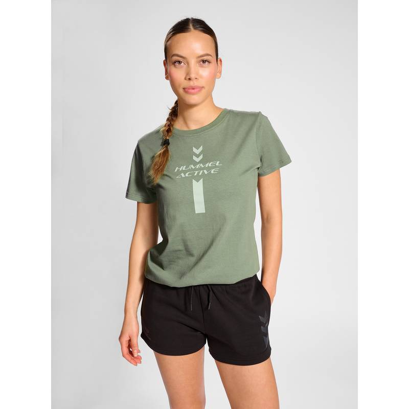 hummel hmlACTIVE GRAPHIC CO TEE S/S WOMAN T-Shirt Damen