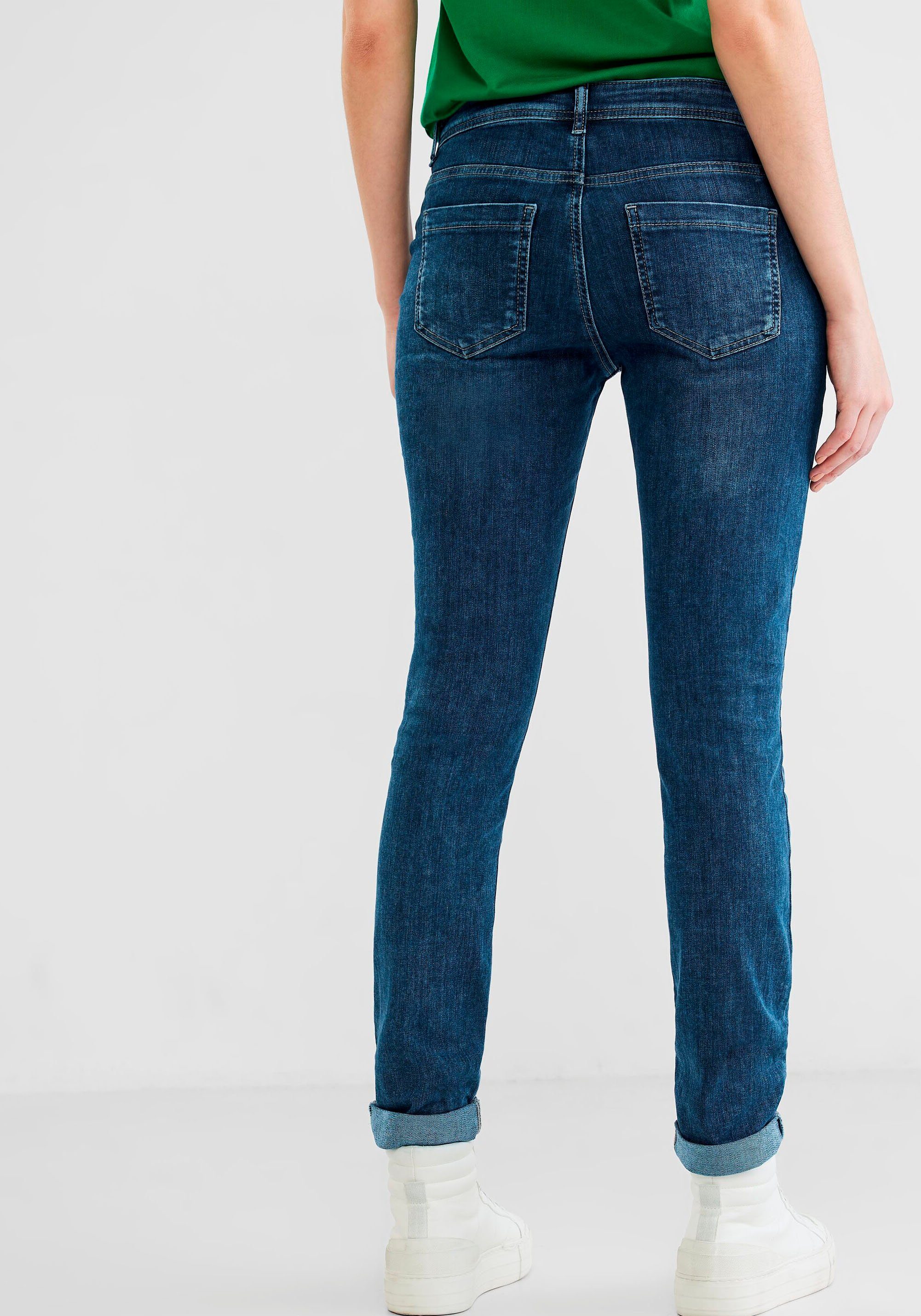 STREET ONE Slim-fit-Jeans im 4-Pocket-Style