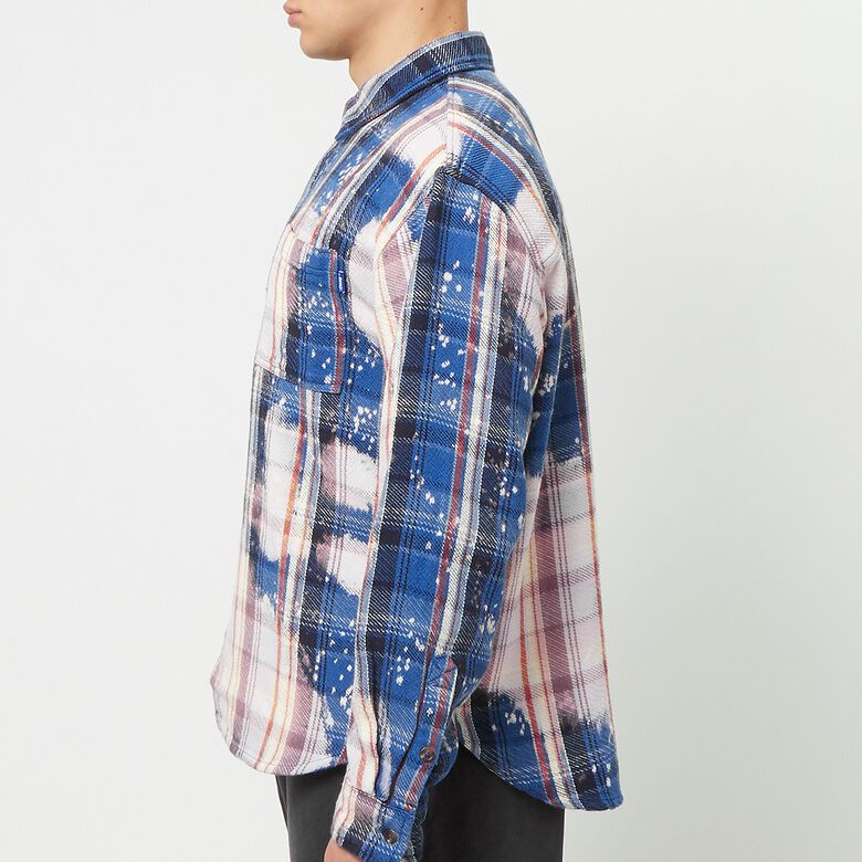 JORDAN x Awake NY Flannel Shirt Blue