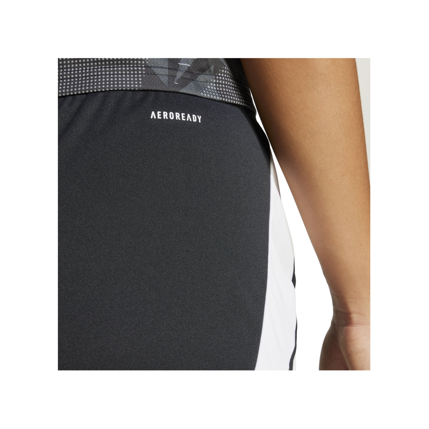 adidas Tiro 24 Short Damen Schwarz Weiss