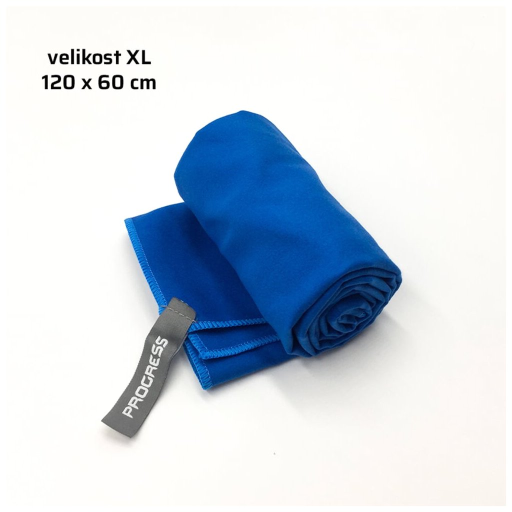 Progress Towel Lite XL blaues Handtuch