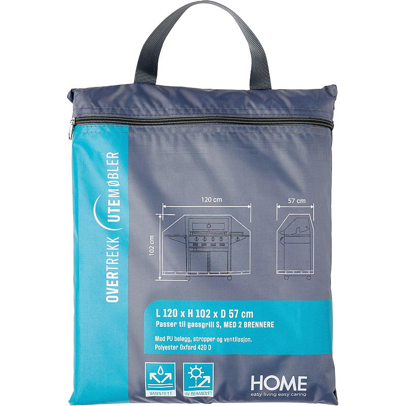 Home Overtrekk 120x102x57 cm til gassgrill S