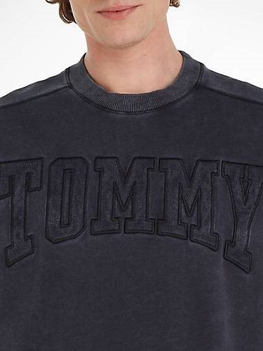 TOMMY-JEANS Herren Sweatshirt NEW VARSITY ACID WASH CREW