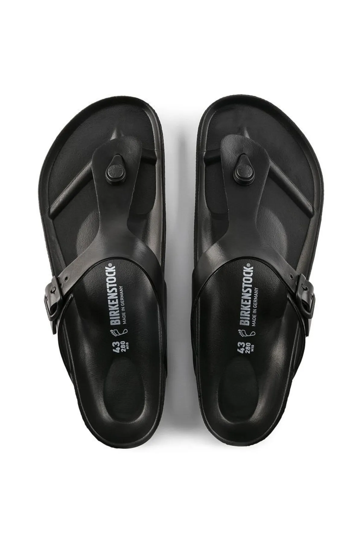 Birkenstock  Gizeh Eva Unisex-Hausschuhe, Schwarz