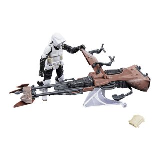 Star Wars Episode VI Vintage Collection Fahrzeug mit Figur: Speeder Bike & Scout Trooper