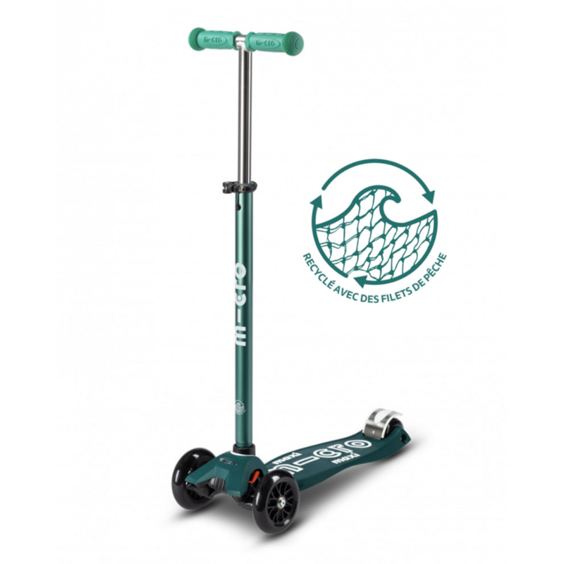 Trottinette 3 roues – Maxi Deluxe Eco Vert