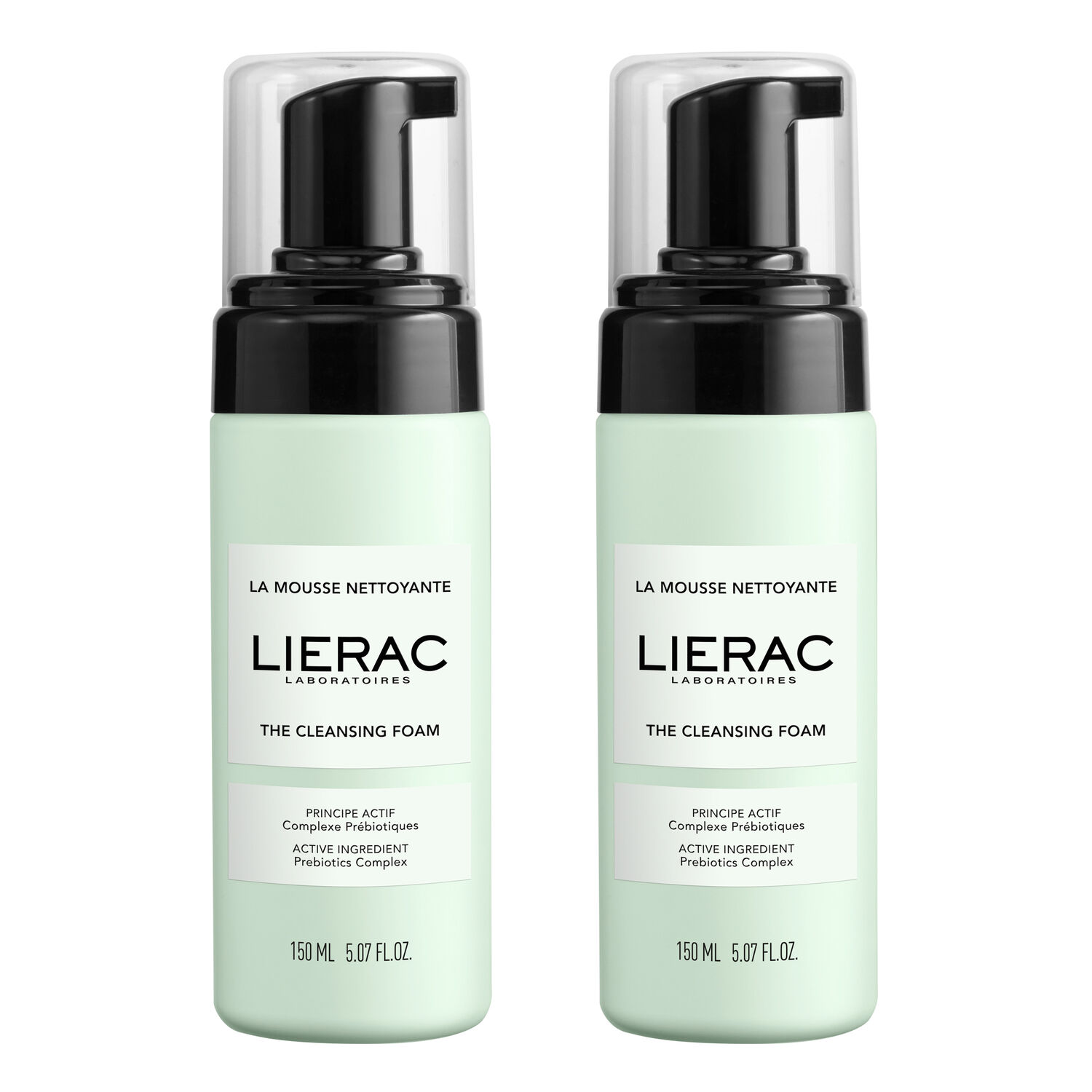 Lierac Démaquillant Le Duo Mousse Nettoyante 2x150ml