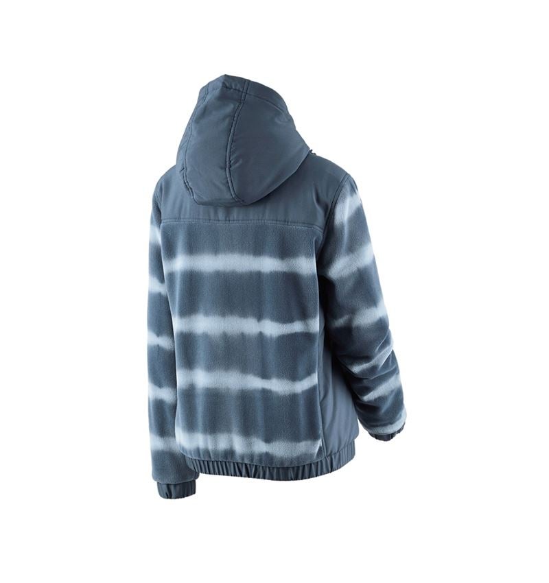 Hybrid Kapuzenfleecej. tie-dye e.s.motion ten,Da.