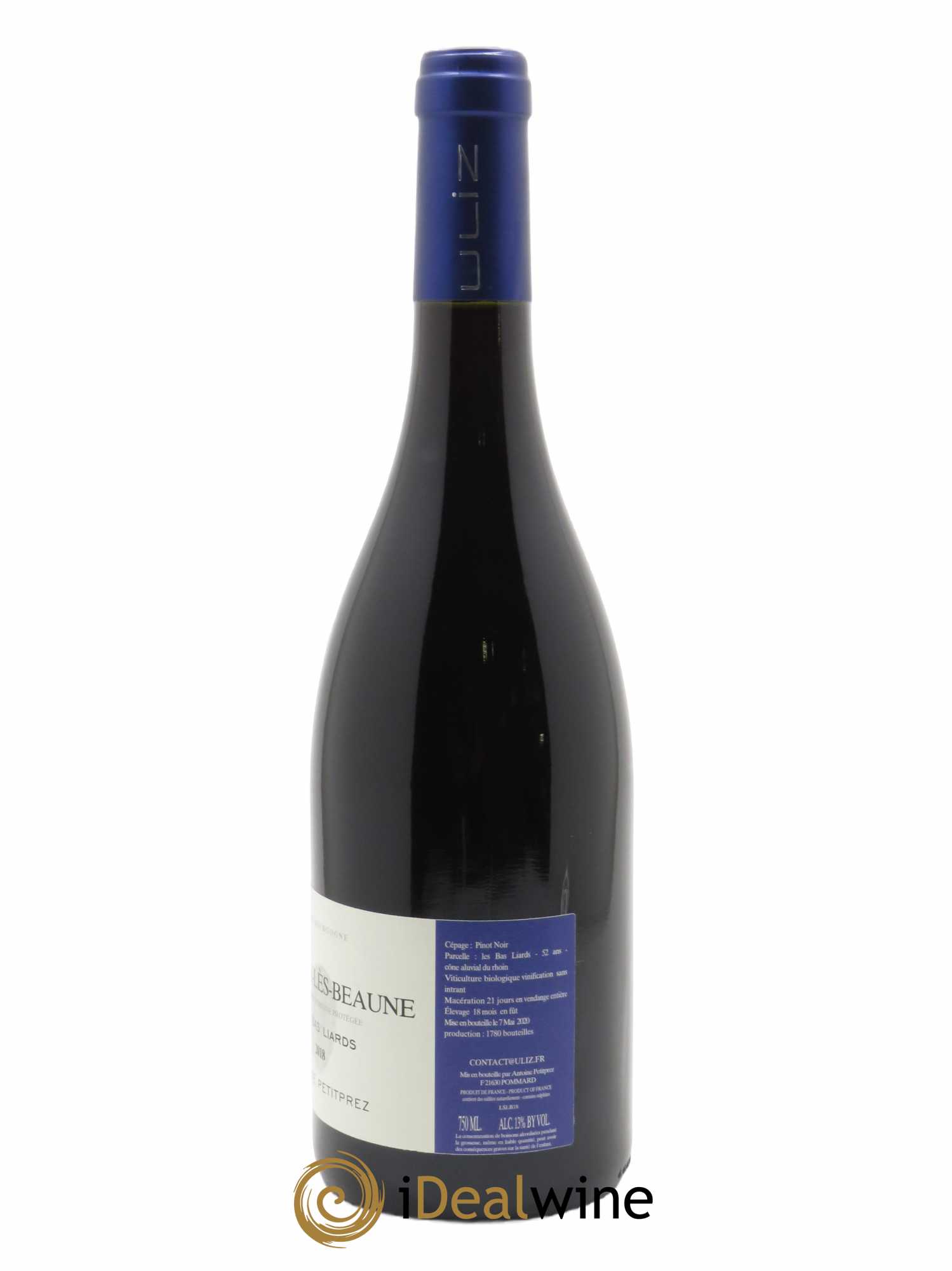 Savigny-lès-Beaune Les Bas Liards Uliz (Domaine)  2018 - Lot de 1 Bouteille